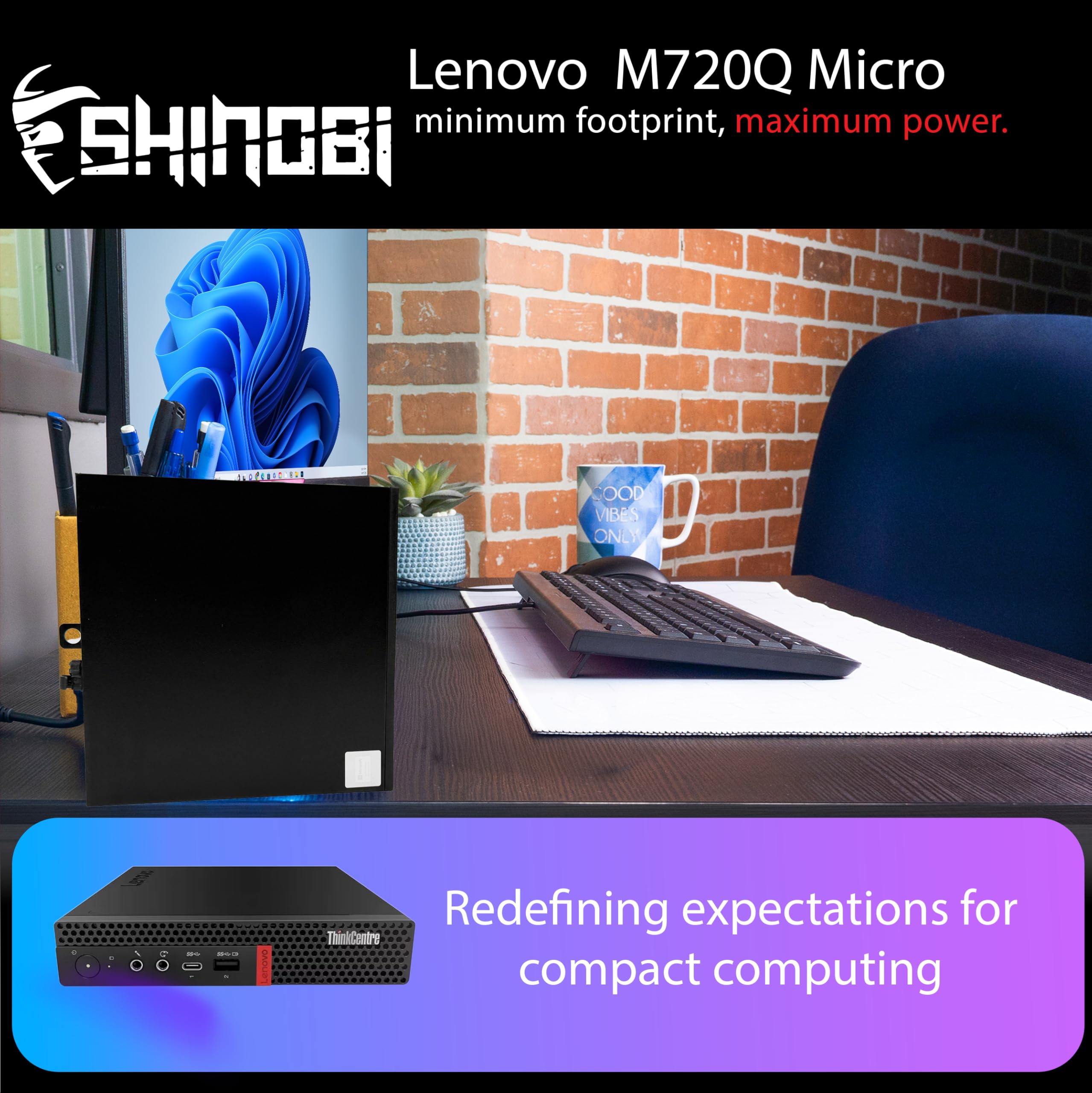 Amazon.com: Lenovo ThinkCentre M720Q Micro PC | Intel Core i5